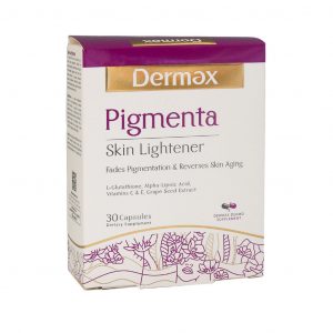 کپسول پیگمنتا درمکس - کپسول روشن کننده پوست پیگمنتا درمکس کمک به محافظت از پوست در برابر آسیب‌های ناشی از اکسیداسیون سلولی روشن نمودن پوست