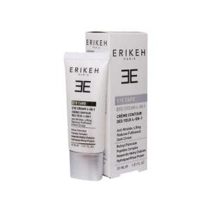 کرم دور چشم اریکه 4 در 1 ضدچروک قوی پوست حاوی رتینول و ضدافتادگی پلک ضدپف وتیرگی دور چشم رطوبت رسان قوی پوست - دیجی فارما