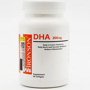 سافت ژل لایفز دی اچ ای DHA برونسون کمک به کاهش کلسترول، کمک به سلامت قلب و عروق، کمک به کاهش التهاب، کمک به سلامت چشم وتقویت - دیجی فارما