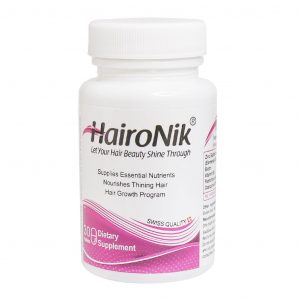 قرص هیرونیک نیکان فارمد 30 عدد حاوی ویتامین‌ها و مواد معدنی مورد نیاز سلامت مو است. این محصول با تقویت فولیکول‌های مو سبب افزایش استحکام و رشد مو می‌شود.