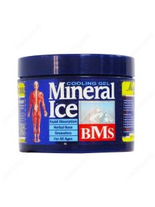ژل خنک کننده بدن مینرال آیس بی ام اس -ژل بدن مینرال آیس - BMS Cooling Gel Mineral Ice - بهبود دردهای مفصلی و رماتیسمی و کمر درد و همچنین تسکین دردهای عضلانی