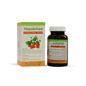 قرص جویدنی هپاتوهیل باریج اسانس ۲۰۰ عددی - قرص جویدنی هپاتوهیل -درمان کمکی اختلالات کبد مانند انواع هپاتیت به ویژه هپاتیت مزمن B و فیبروز کبدی، اگزما، یبوست