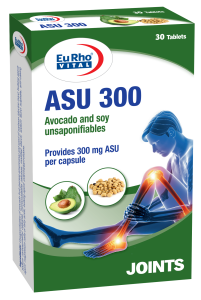 قرص آسو 300 - قرص آسو 300 یوروویتال 30 عددی - ASU 300 -تسکین دهنده درد و التهاب مفاصل -یشگیری از تخریب غضروف‌ها -بهبود علائم آرتروز