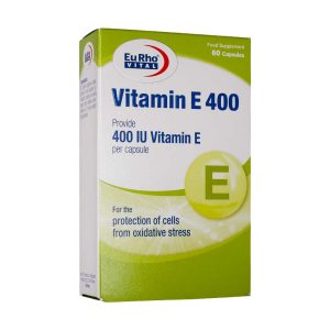 کپسول ویتامین E 400 یوروویتال 40 عددی - Vitamin E 400 -کپسول ویتامین E 400 -رفع اثرات مخرب رادیکال‌های آزاد-تقویت سیستم ایمنی بدن-کمک به تامین ویتامین E
