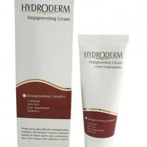 کرم روشن کننده حاوی آربوترین هیدرودرم 25 میلی لیتر - hydroderm depigmenting cream - ضد لک و روشن کننده-درمان انواع لک -ایجاد شفافیت و یکنواختی رنگ پوست