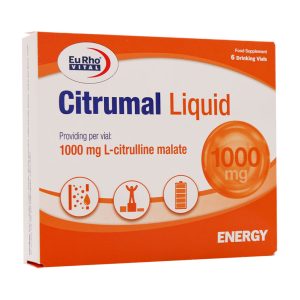 ویال خوراکی سیترومال یوروویتال 6 عدد - Citrumal Liquid - کمک به افزایش سطح انرژی و کاهش ضعف و خستگی-کمک به بهبود جریان خون در عروق- کاهش فشار خون