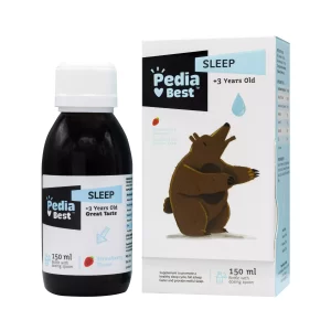 شربت پدیا بست اسلیپ بالای 3 سال 150 میلی لیتر - Pedia Best Sleep - کمک به تسریع در به خواب رفتن و بهبود کیفیت خواب - به همراه زینک و ویتامین B1 و B6 