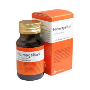 کپسول فارماژلیتان دانا 30 عددی - Pharmagelitan -کمک به پیشگیری از کمبود ویتامین‌ها در افراد بزرگسال و مسن -بهبود ضعف، خستگی و کاهش تمرکز-افزایش قوای جسمی