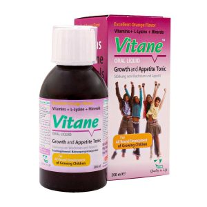 شربت ویتان ۲۰۰ میلی لیتر - قیمت شربت ویتان - Vitane Oral Liquid 200 ml - شربت کودکان ویتان - شربت مولتی ویتامین کودکان ویتان