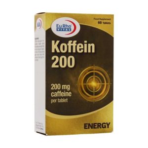 قرص کافئین ۲۰۰ یوروویتال 60 عددی - قیمت قرص کافئین ۲۰۰ یوروویتال 60 عددی - Eurho Vital Koffein 200 Mg 60 Tabs - قرص کافئین