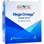 کپسول نرم امگا (۳٫۶٫۷٫۹) باریویتال 30 عددی