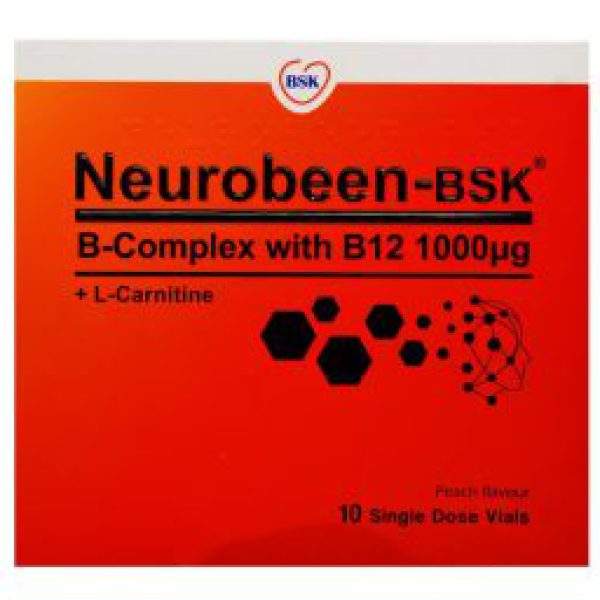 ویال نوروبیون 10 عددی بی اس کی - ویال نوروبیون -  neurobeen - نوروبیون - افزایش سوخت و ساز کربوهیدرات، چربی و پروتئین - تقویت پوست، مو و ناخن-ویال نوروبین خوراکی - فواید مصرف نوروبین - ویال نوروبیون 10 عددی بی اس کی -ویال خوراکی نوروبین - نوروبین