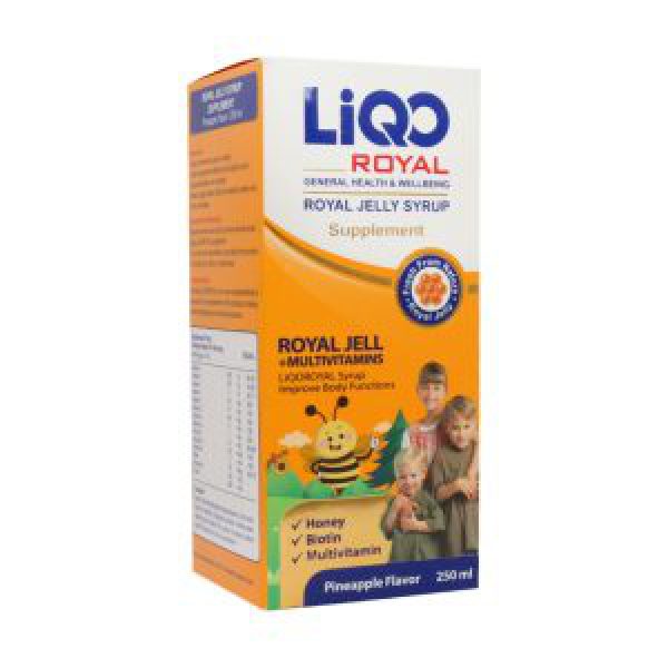 شربت لیکو رویال ژلی ابیان فارمد 250 میلی لیتر - لیکو رویال ژلی - شربت لیکو رویال ژلی ابیان فارمد  -شربت لیکو رویال ژلی  -Abian Pharmed Liqo Royal Syrup 