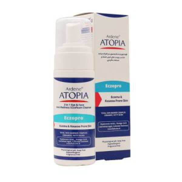 فوم شستشوی صورت و چشم آردن آتوپیا Ardene Atopia Eye And Face Cleanser -فوم شستشوی صورت و چشم پوست های خیلی خشک آردن آتوپیا حجم 150 میلی لیتر