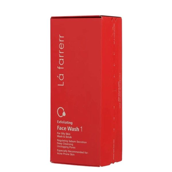 ژل شستشوی صورت با اثر لایه برداری پوست های چرب 1 Exfoliating Face Wash 1 For Oily Skin