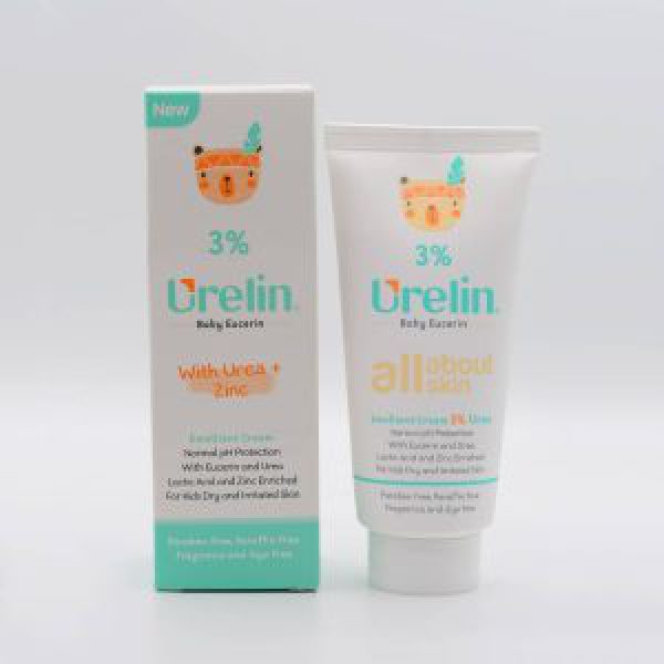 کرم مرطوب کننده کودک اورلین هولیستیکا 100 میلی لیتر - Urelin Emollient Cream -مناسب پوست کودکان-نرم کننده و مرطوب کننده-فاقد مواد مضر-مناسب پوست خشک و حساس